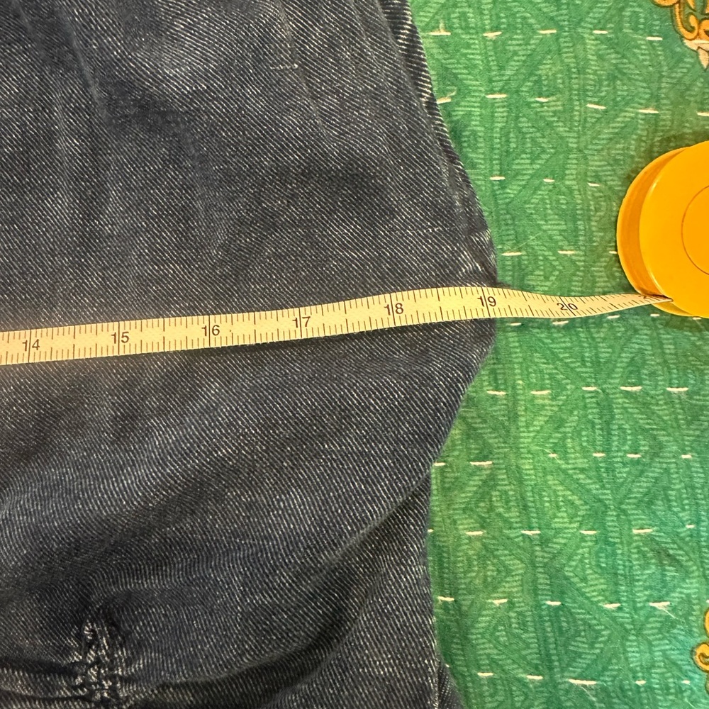 Pilcro Blue Button Down Shirt - Picture 10 of 13